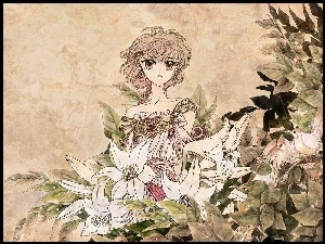 Kwiaty, Hikaru, Suknia