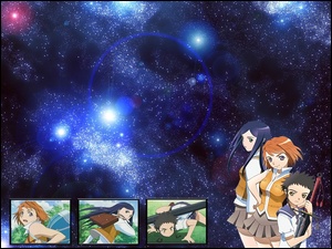 Mai Hime, galaktyka, ludzie