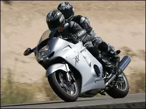 Zakręt, Honda CBR1100XX, Trasa