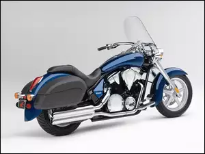 Niebieska, Honda VTX 1300 CT Interstate
