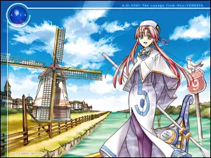 wiatrak, Aria, kobieta