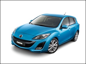 Halogeny, Mazda 3, Zderzak