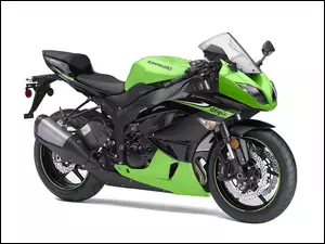 ZX-6R, Motocykl, Kawasaki, Ścigacz, Ninja