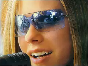 Mikrofon, Avril Lavigne, Okulary
