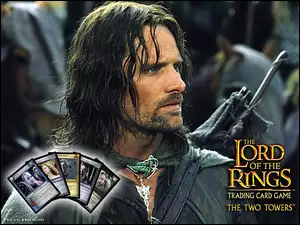 The Lord of The Rings, karty, Viggo Mortensen, zbroja