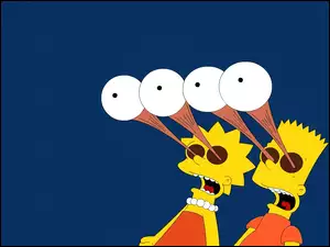Oczy, Bart, Lisa