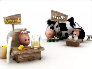 Owieczki, Krówka