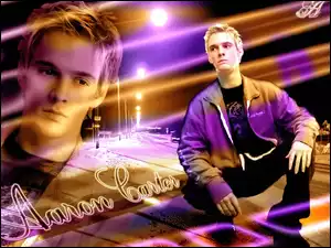 Ulica, Aaron Carter, Czarne, Kurtka, Spodnie