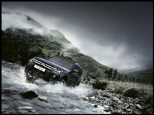 Terenowa, Mitsubishi Pajero, Jazda