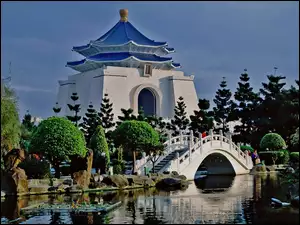Hall, Taipei, Chiang Kai Shek, Tajwan, Memorial