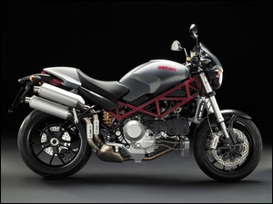 Rama, Ducati Monster S4R, Czerwona