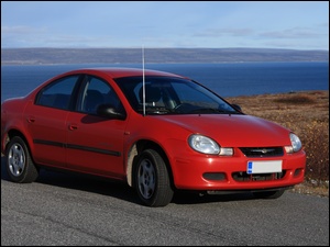 Antena, Czerwony, Chrysler Neon
