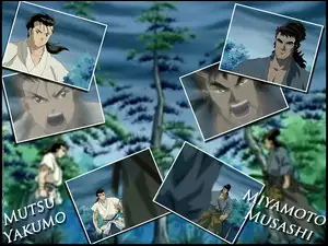 Miyamoto Musashi, Shura No Toki, Mutsu Yakumo