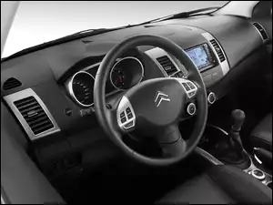 Wielofunkcyjna, Citroen C-Crosser, Kierownica