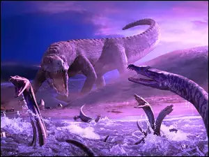 Wielkie, Dinozaury
