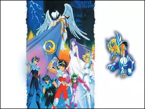zbroje, Saint Seiya, ludzie