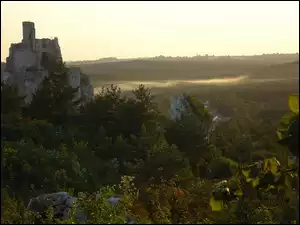 Skały, Ruiny, Zamku