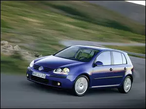 Volkswagen Golf 5, Ciemny niebieski