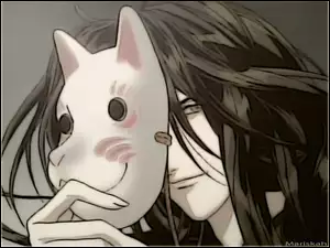 Yami No Matsuei, maska, twarz