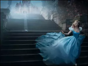 Scarlett Johansson, Zamek, Kopciuszek, Schody