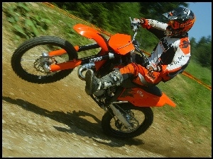 Opony, KTM 125 SX, Wahacz