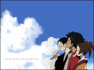 niebo, Samurai Champloo, chmury