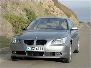 Droga, Srebrne, E60, BMW 5, Góry