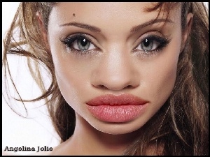 Angeliny Jolie, Śmieszna, Twarz