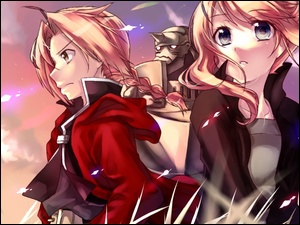 Winry, Edward, Alphonse