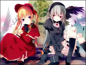 kobiety, Rozen Maiden, zegar
