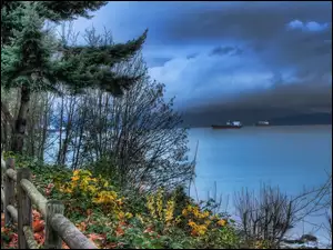 HDR, Zatoka, Statki