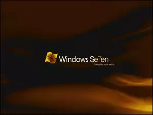 Seven, Złoto, Smugi, Brązowe, Windows