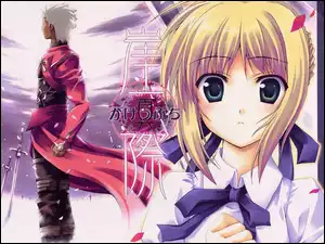 twarz, dziewczyna, Fate Stay Night, postacie
