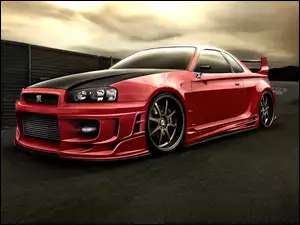 Nissan, Optyczny, GTR, Tuning
