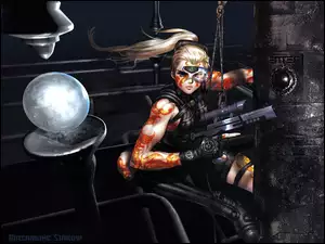 pistolet, Masamune Shirow, kobieta