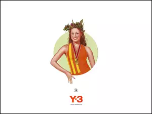 Adidas, sport, kobieta, medal