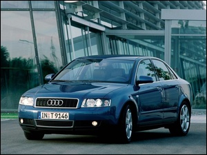 Niebieski, Audi A4, B6