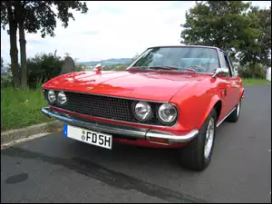 Fiat Dino, Niemcy, Chromowane, Lusterka