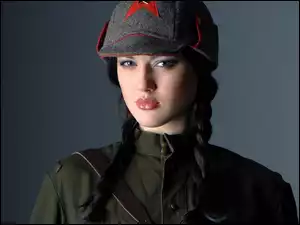 Warkocze, Kobieta, Mundur