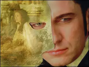 kręcone włosy, Gerard Butler, maska