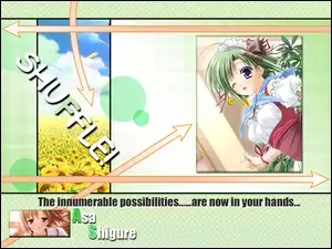 słoneczniki, Shuffle, Asa Shigure