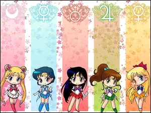 Sailor Moon, Karykatury