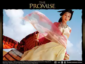 makijaż, The Promise, suknia, Azjatka, niebo