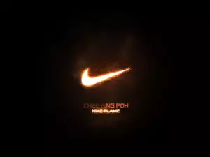 Nike, Ogniste, Logo