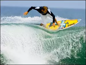 Surfer, Morze