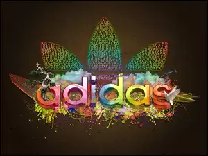 Kolorowe, Ptaki, Logo, Adidasa