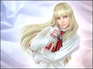 Blond, Tekken 5 Dark Resurrection, Broszka, Sukienka, Rękawiczki