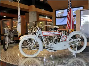 Muzeum, Zabytkowy, Harley-Davidson