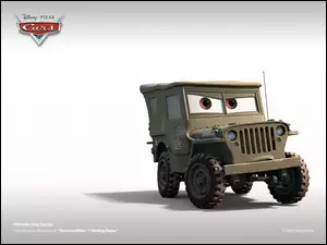 Cars, wojskowe, auto