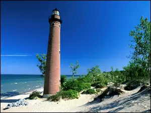Latarnia morska, Plaża